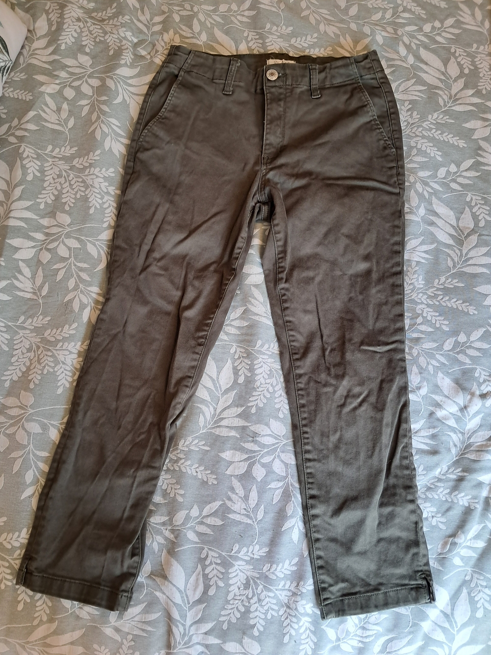 STS Blue Olive Straight Leg Short Chinos 27